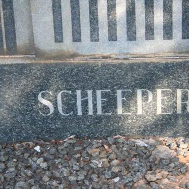 SCHEEPERS F. Coenraad 1874-1967 &amp; I.S. Martina COMBRINCK 1879-1957