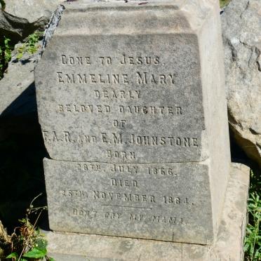 JOHNSTONE Emmeline Mary 1866-1884