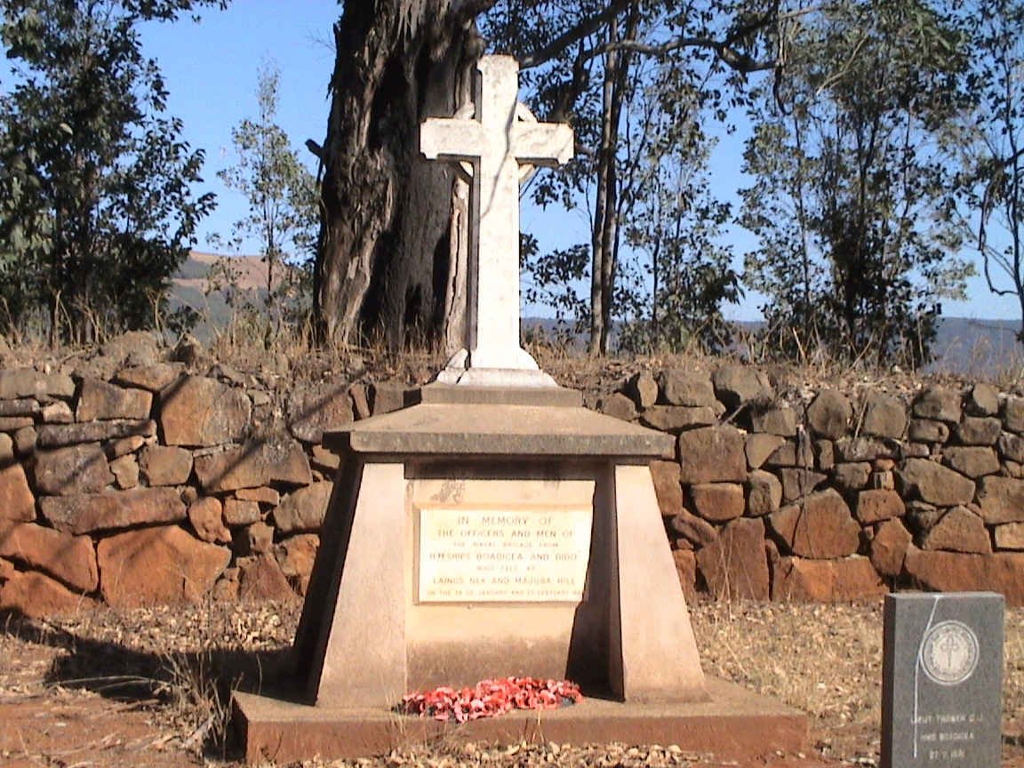 Monument dedicated to the officers and men of the Naval Bridgade 1881