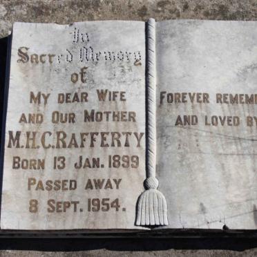 RAFFERTY M.H.C. 1899-1954