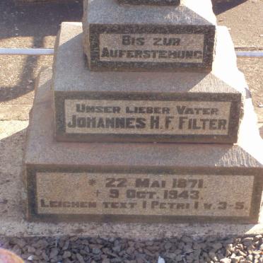 FILTER Johannes H.F. 1871-1943