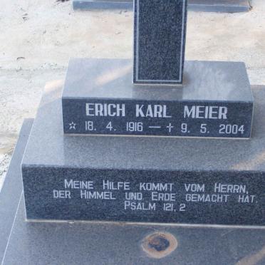 MEIER Erich Karl 1916-2004