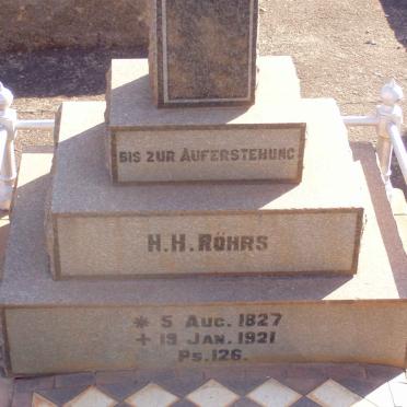 ROHRS H.H. 1827-1921