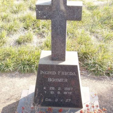 BÖHMER Ingrid Frieda 1967-1972