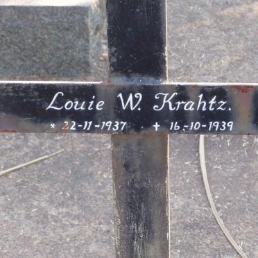 KRAHTZ Louie W. 1937-1939