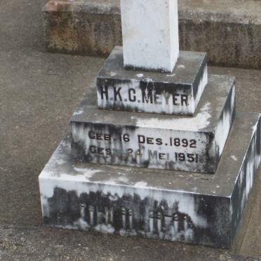MEYER H.K.C. 1892-1951