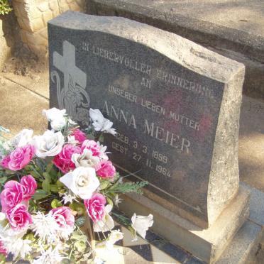 MEIER Anna 1899-1964