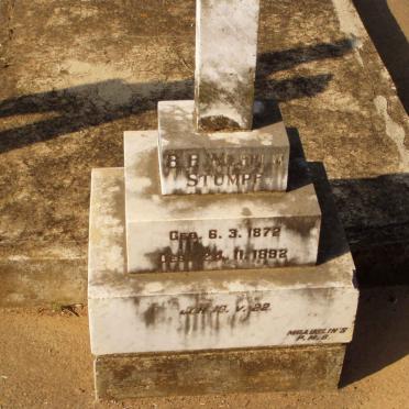 STUMPF B.F. Wilhelm 1872-1892