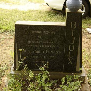 BIJOUX Aug Harold Ernest 1905-1973