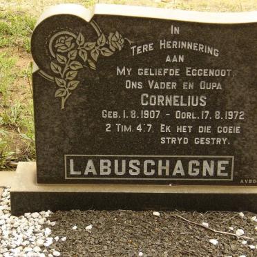 LABUSCHAGNE Cornelius 1907-1972