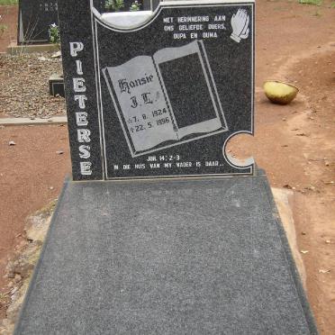 PIETERSE J.L. 1924-1996