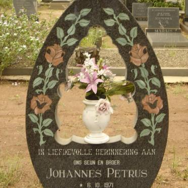 ROOYEN Johannes Petrus, van 1971-1992