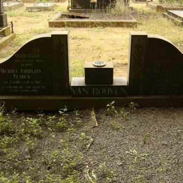 ROOYEN Michael Chrisjan Petrus, van &amp; ?