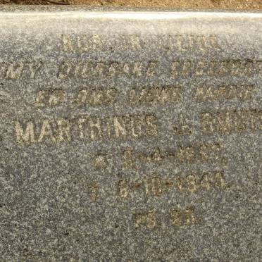 SMUTS Marthinus A. 1887-