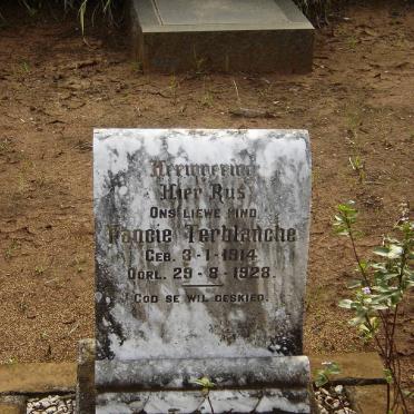 TERBLANCHE Fancie 1914-1928