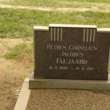 TALJAARD Petrus Cornelius Jacobus 1908-1981