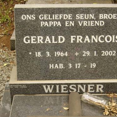 WIESNER Gerald Francois 1964-2002