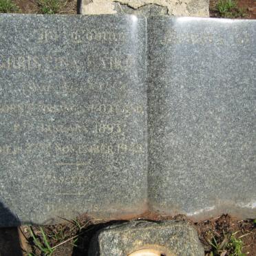 BAIKIE Christina 189?-1949