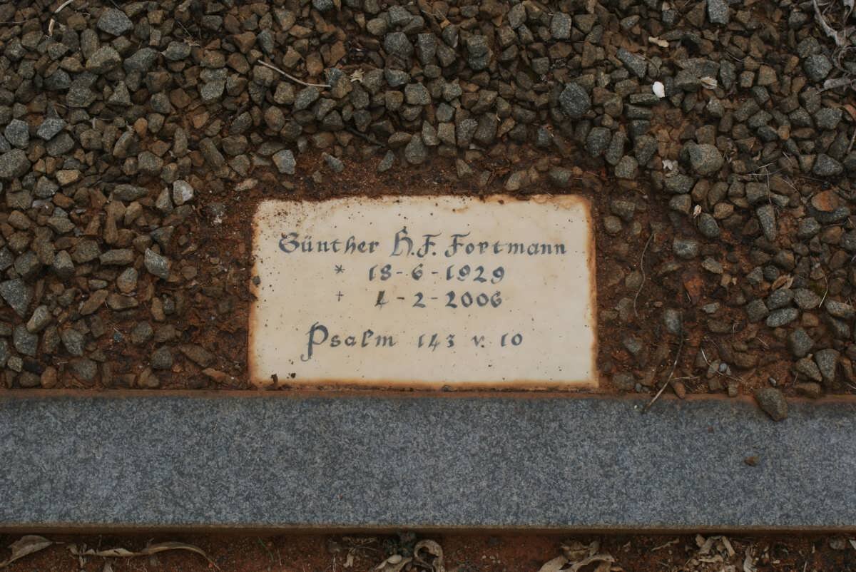 FORTMANN Günther H.F. 1929-2006