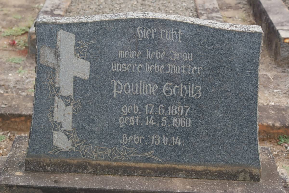 SCHILZ Pauline 1897-1960