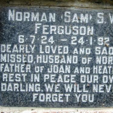 FERGUSON Norman S.W. 1924-1992