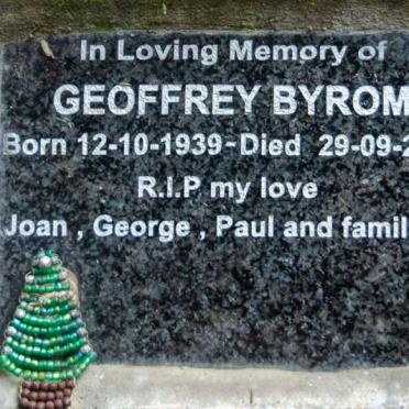 BYROM Geoffrey 1939-2008