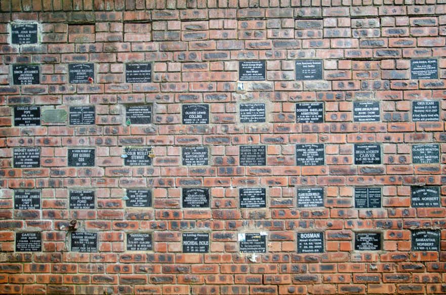 3. Overview / Oorsig Wall of Remembrance