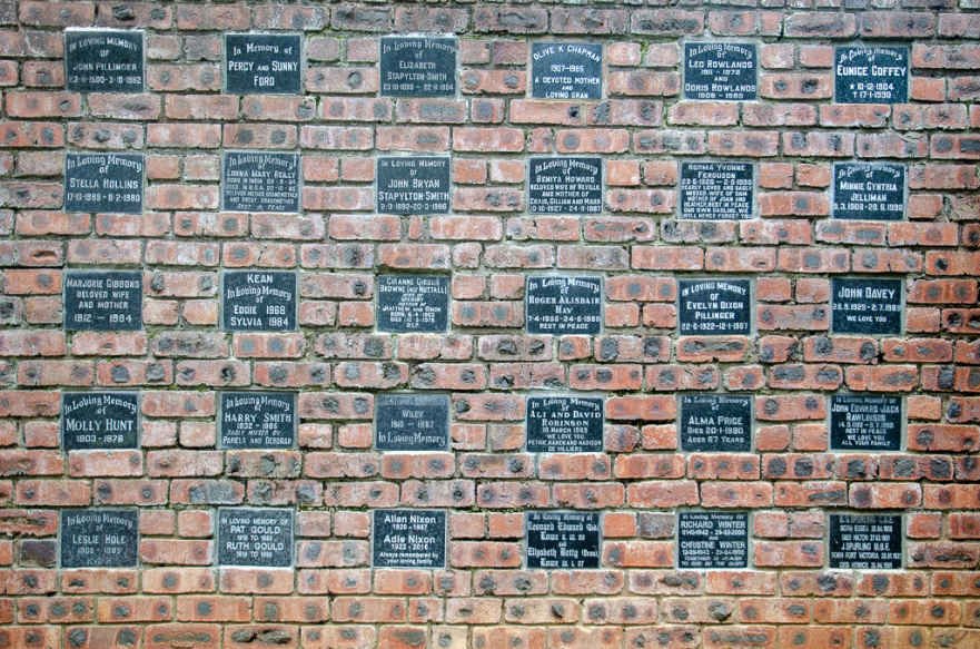 4. Overview / Oorsig Wall of Remembrance