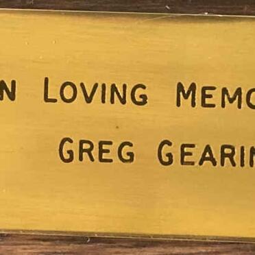 GEARING Greg