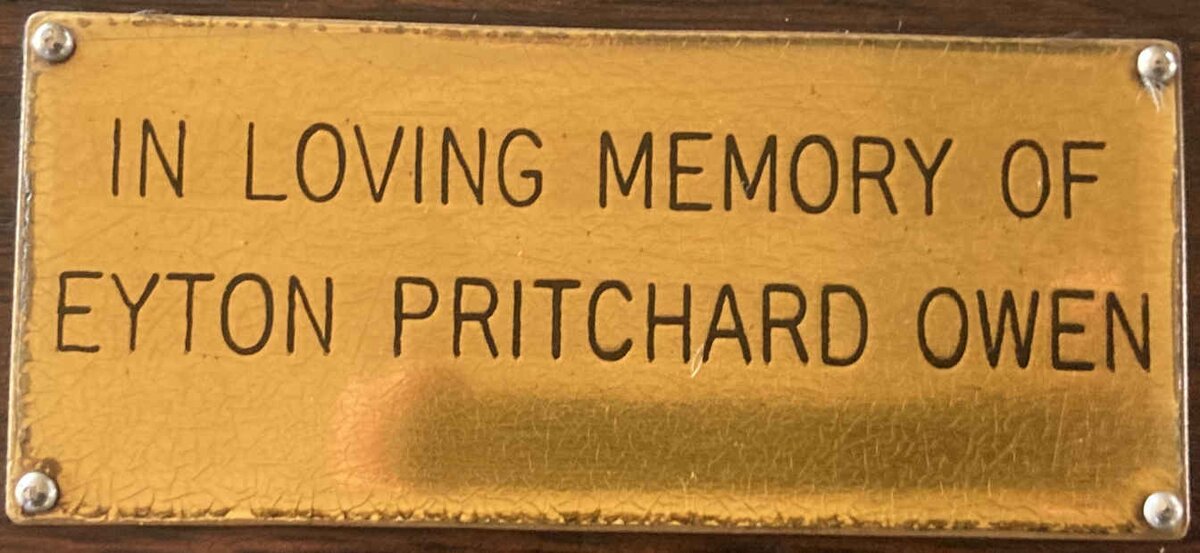 OWEN Eyton Pritchard