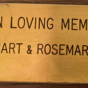 SALMON Stuart & Rosemary