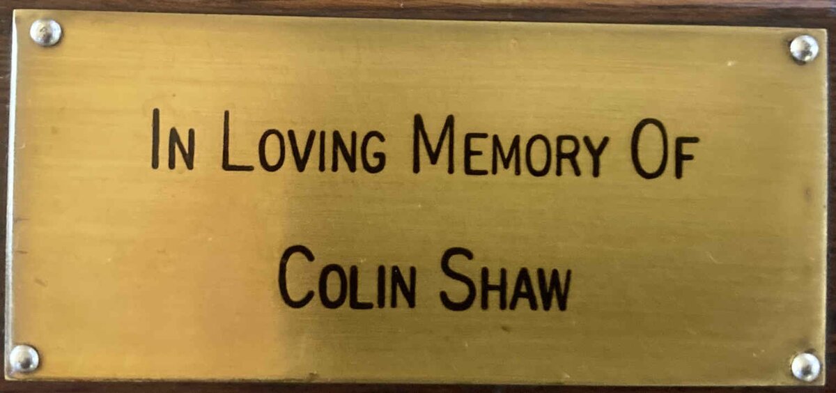 SHAW Colin