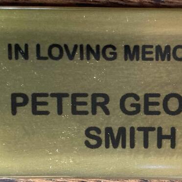 SMITH Peter George
