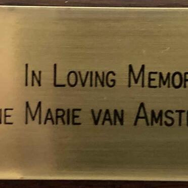 GERMOND Jeanne Marie, van AMSTEL