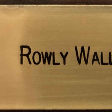 WALLER Rowly