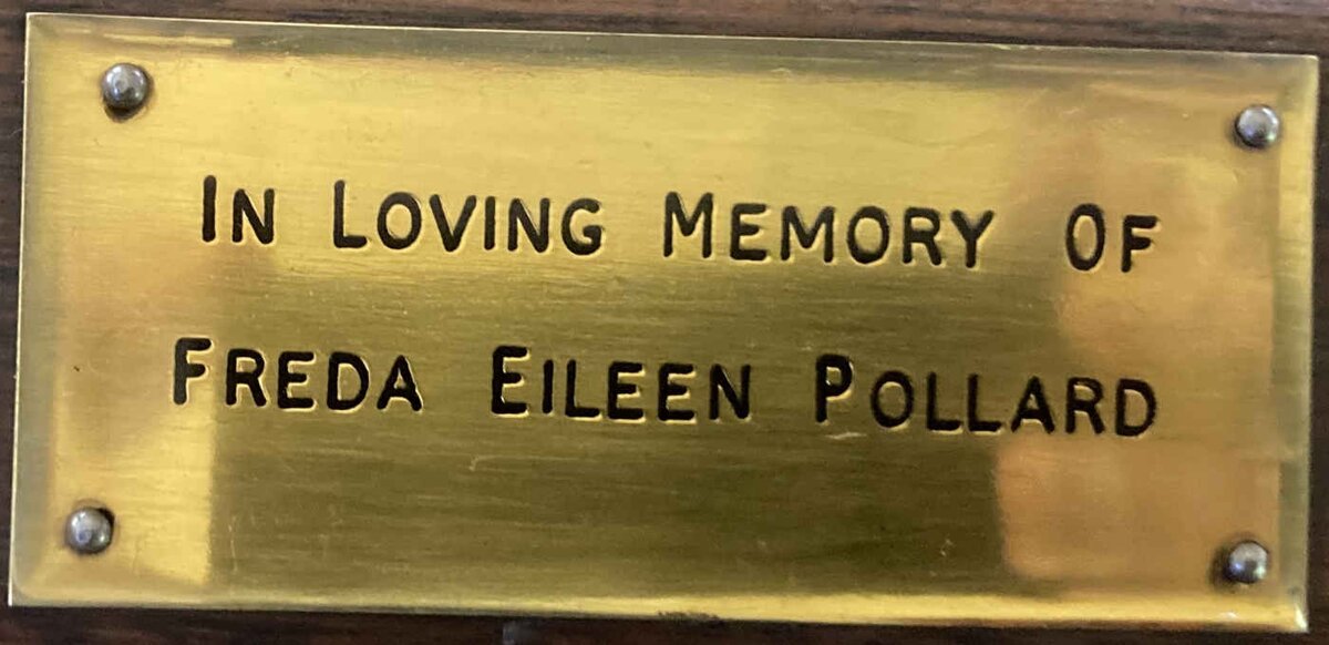 POLLARD Freda Eoleen