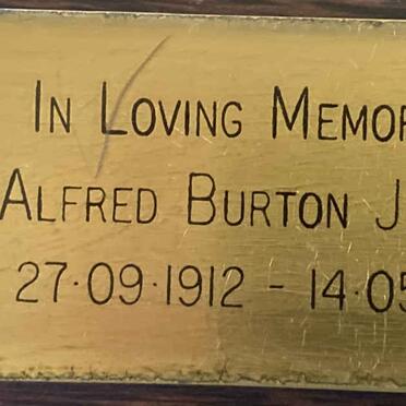 JACKSON Alfred Burton 1912-1997
