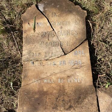 ALBOROUGH Beatrice Agnes 1895-1896