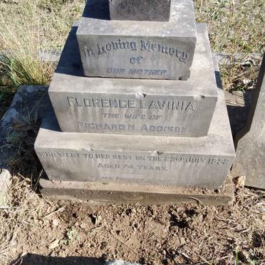 ADDISON Florence Lavinia -1932