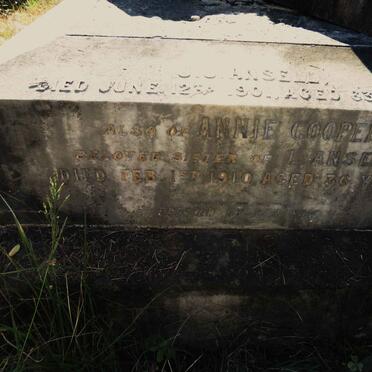ANSELL J.J. -1901 :: COOPER Annie -1910 _1