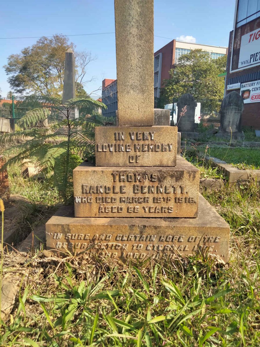 BENNETT Thomas Randle -1916