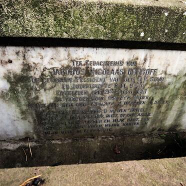 BOSHOFF Jacobus Nicolaas -1881