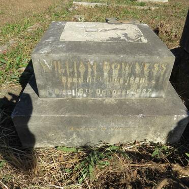 BOWNESS William 1860-1937