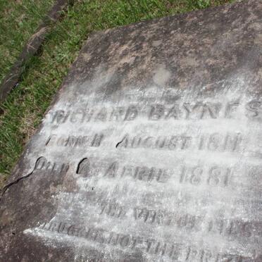 BAYNES Richard 1811-1881