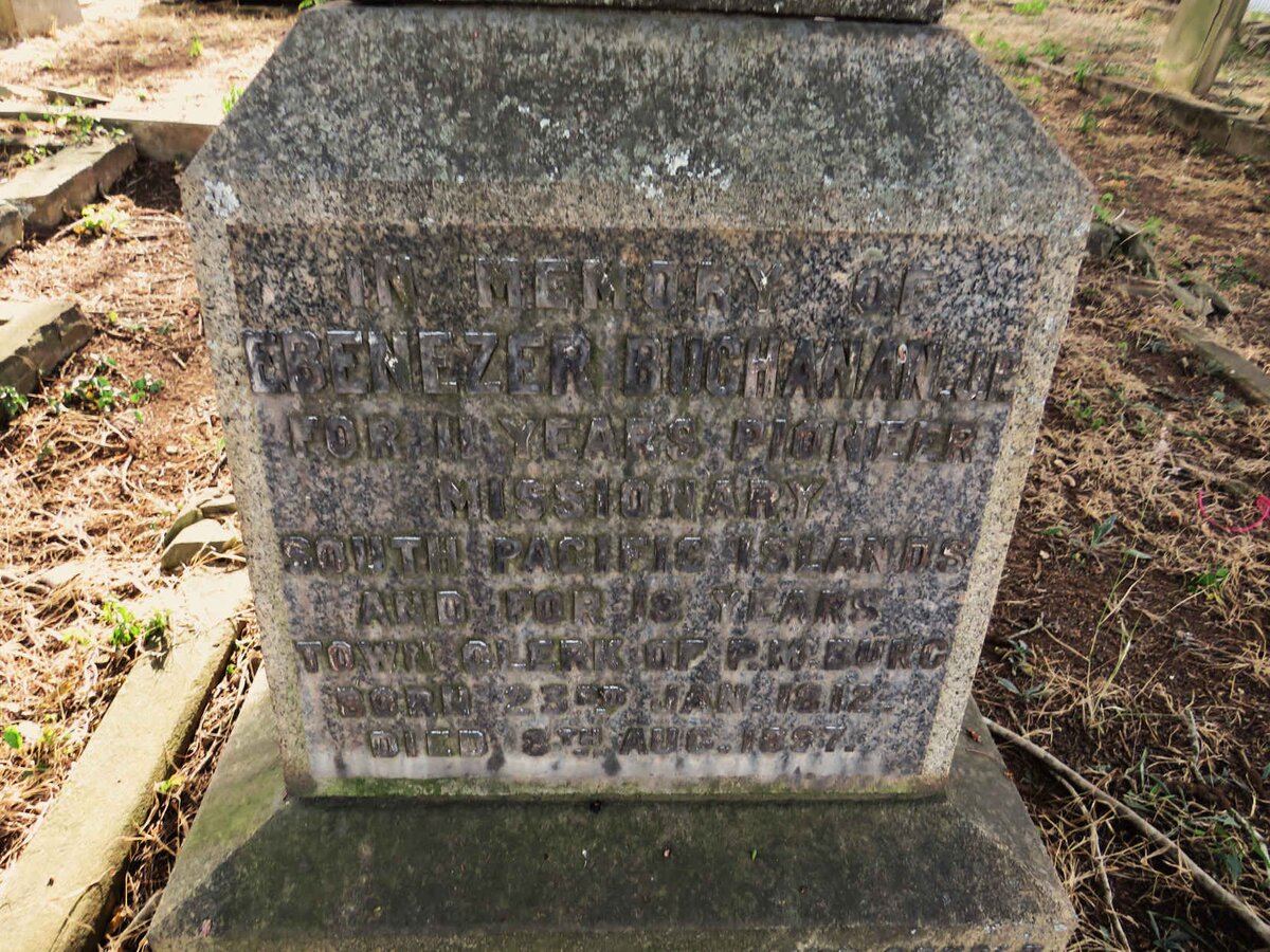 BUCHANAN Ebenezer 1812-1897