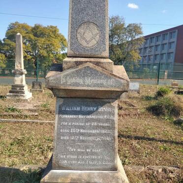 BEVIS William Henry 1847-1906