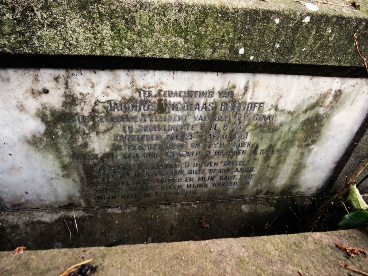 BOSHOFF Jacobus Nicolaas -1881