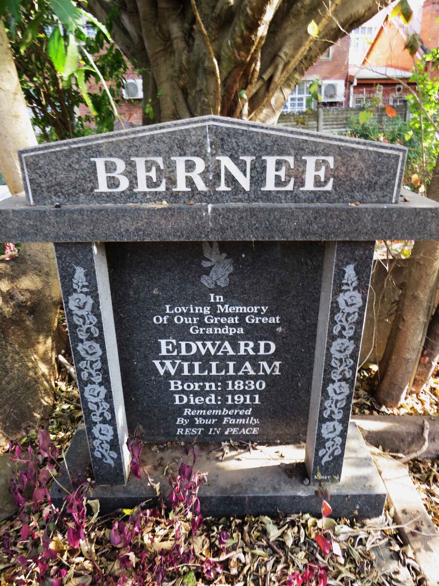 BERNEE Edward William 1830-1911