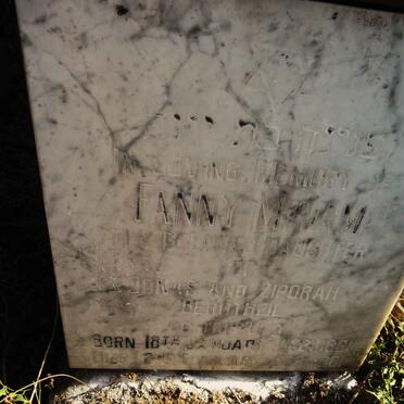 BERGTHEIL Fanny Miriam 1861-1861