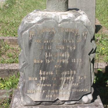 BREWER James Henry -1933 &amp; Elizabeth -1899 &amp; Annie Frances -1929 